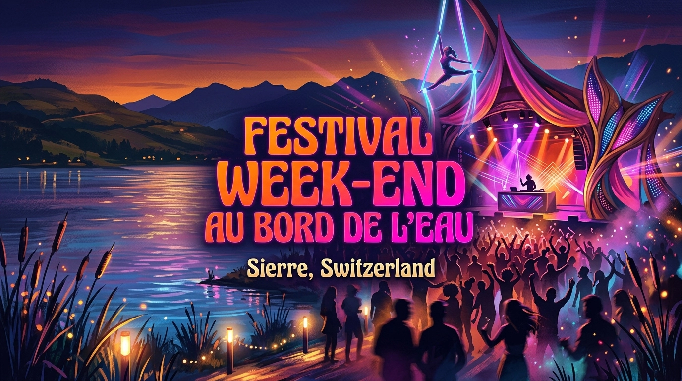 Festival Week-end au bord de l'eau Sierre 2027 – Musikfestival am Lac de Géronde