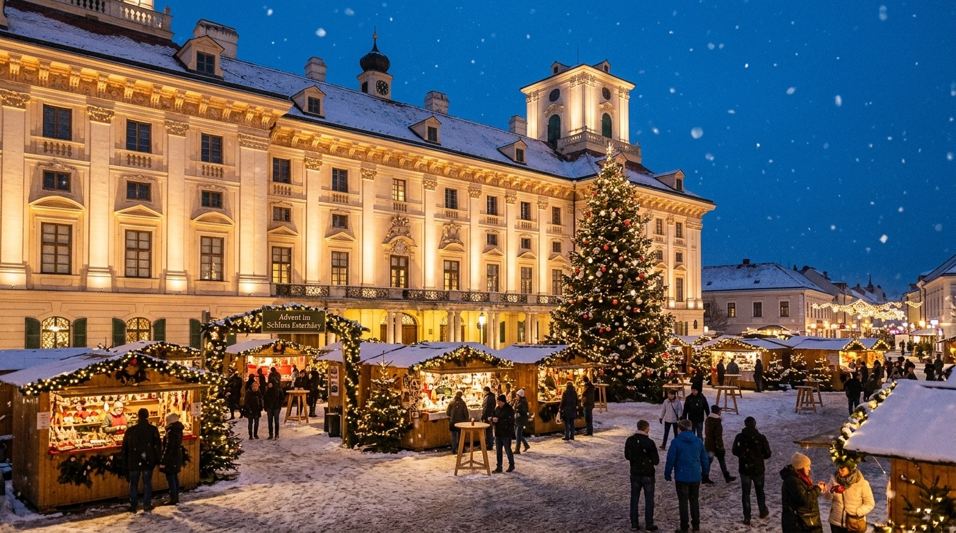 Weihnachten in Eisenstadt 2026: Christkindlmarkt und Advent im Schloss Esterházy