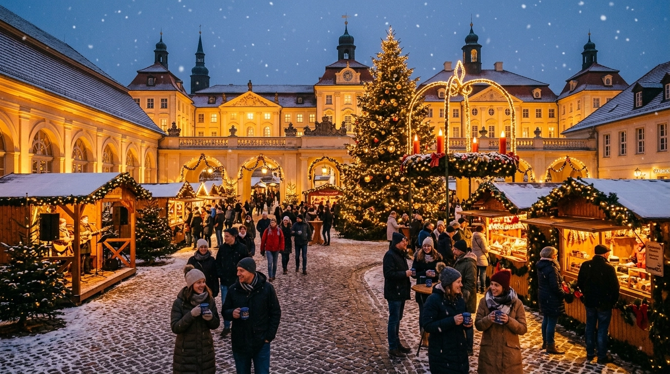 Weihnachtlicher Hofzauber Neustrelitz 2026 – Adventsmagie in den Höfen der Residenzstadt