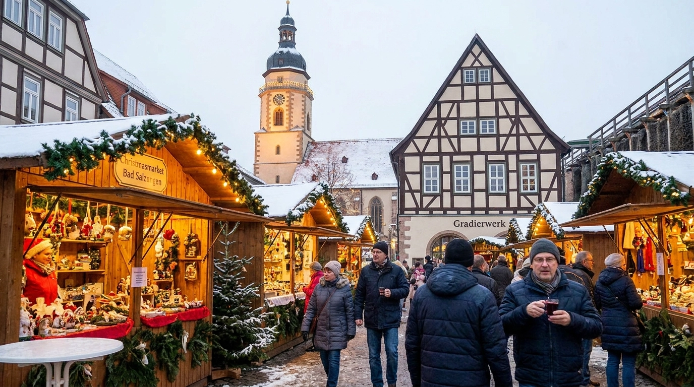 Weihnachtsmärkte in Bad Salzungen 2026: Advent an Marktplatz und Kurpark