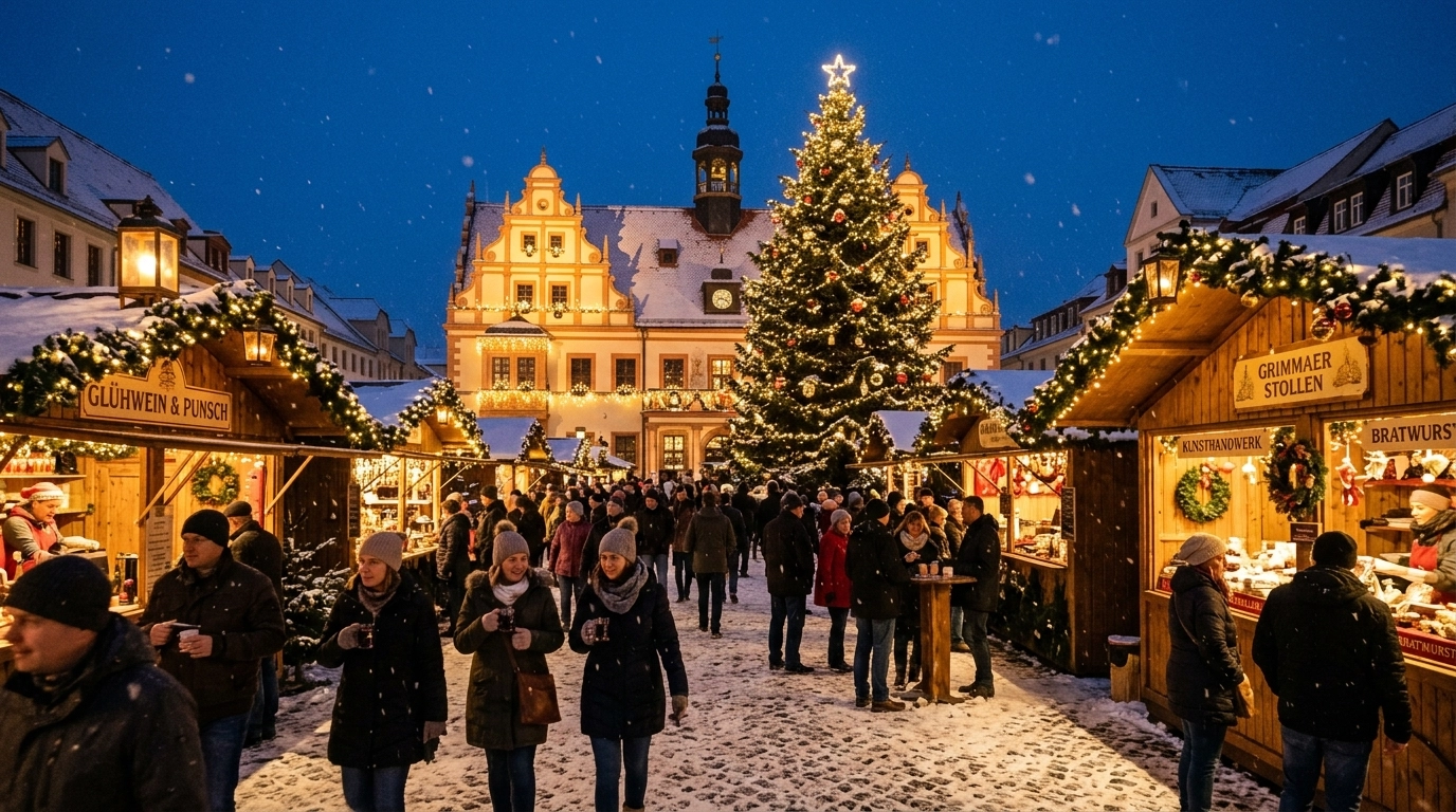 Weihnachtsmärkte Grimma 2026 – Ein Fest der Sinne & Winterzauber