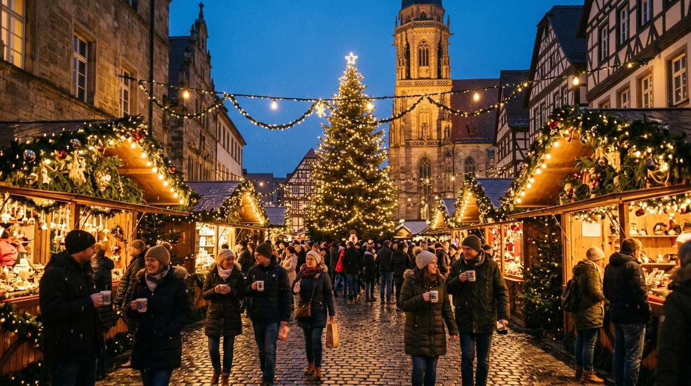 Weihnachtsmärkte in Merzig 2026: Stadthaus und Nikolausmarkt
