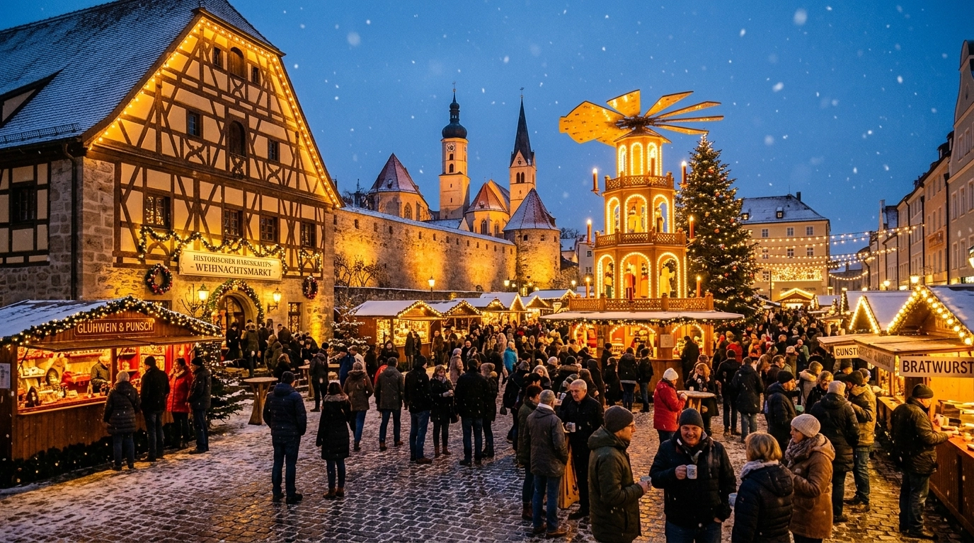 Weihnachtsmärkte in Mühldorf am Inn 2026 – Christkindlmarkt & Altstadtweihnacht
