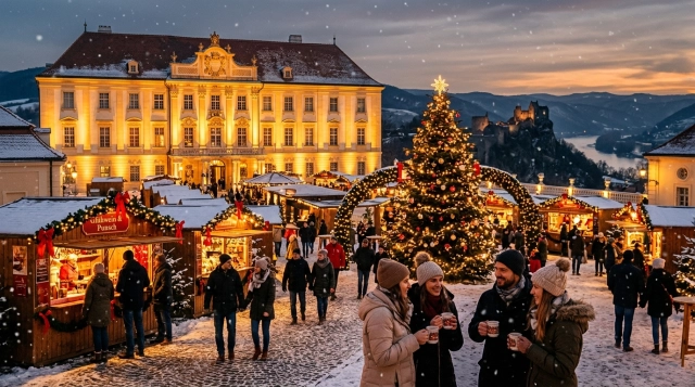 Weihnachtsmärkte Niederösterreich 2026 – Schlösser, Wachau & Adventzauber