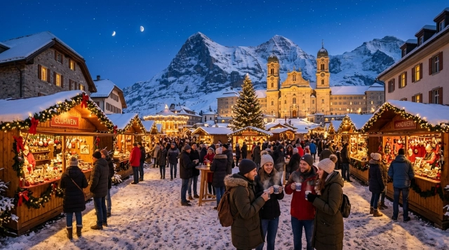 Engelberger Adventmarkt & Weihnachtsmarkt Sarnen 2026 – Winterzauber