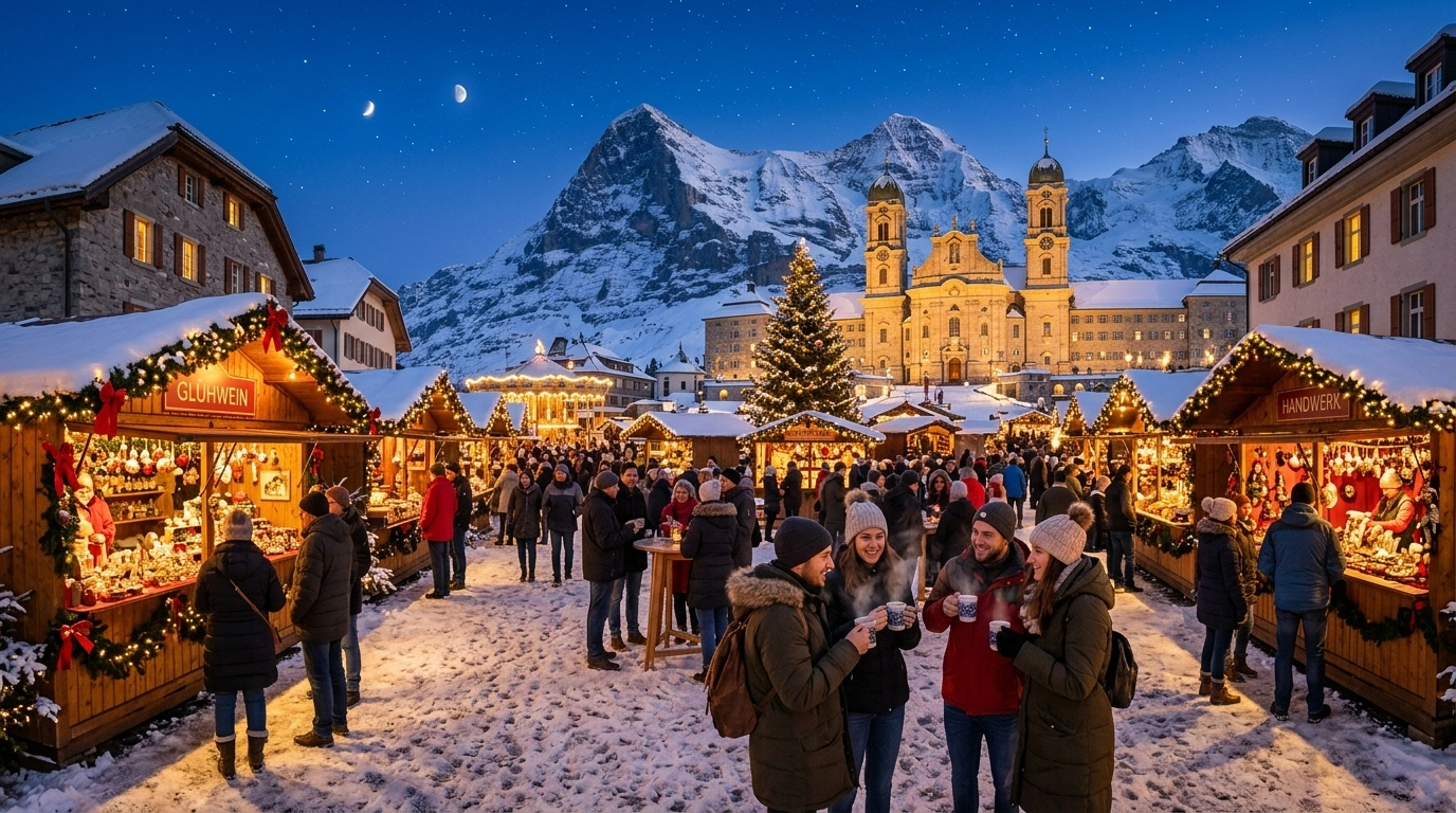Engelberger Adventmarkt & Weihnachtsmarkt Sarnen 2026 – Winterzauber