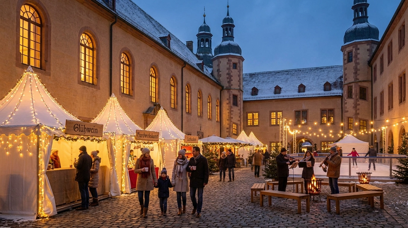 Weihnachtsmärkte Sondershausen 2026: Markt und Schlosshof