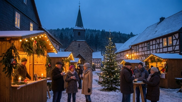 Weihnachtsmarkt Arnsgereuth 2026: Advent im Thüringer Schiefergebirge