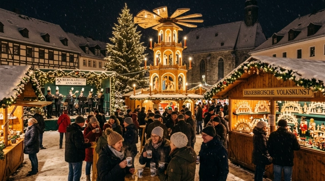 Weihnachtsmarkt Aue-Bad Schlema 2026 – Termine, Programm & Tipps