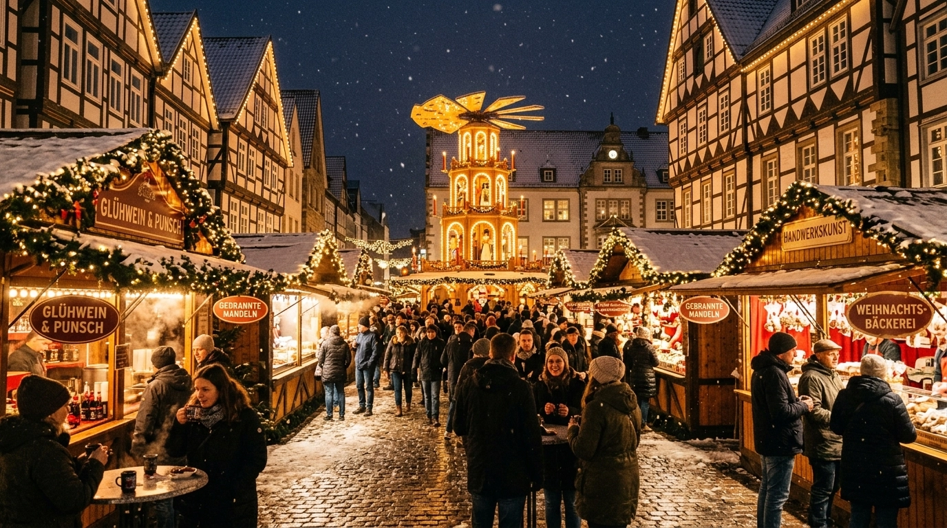 Weihnachtsmarkt Bielefeld 2026 – Termine, Öffnungszeiten & Tipps