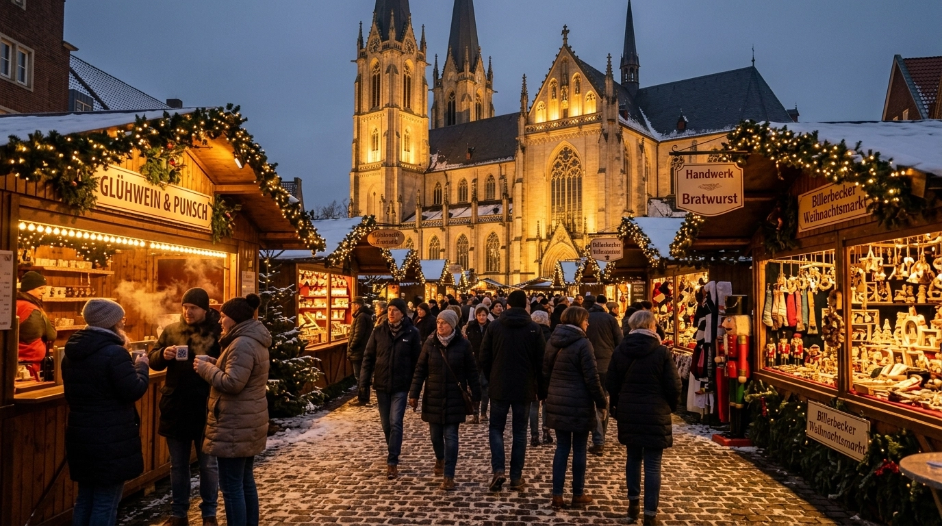 Weihnachtsmarkt Billerbeck 2026 – Traditioneller Adventsmarkt am Dom