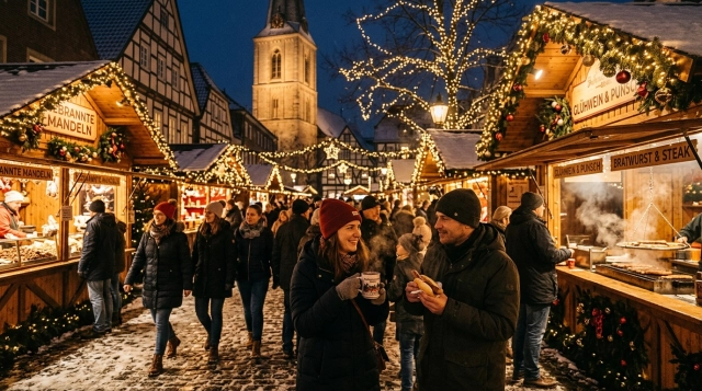 Weihnachtsmarkt Borken 2026 – Traditioneller Adventsmarkt auf dem Marktplatz
