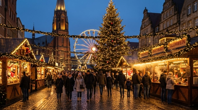 Bremerhaven Christmas Market 2026: Festive Lights by the Große Kirche