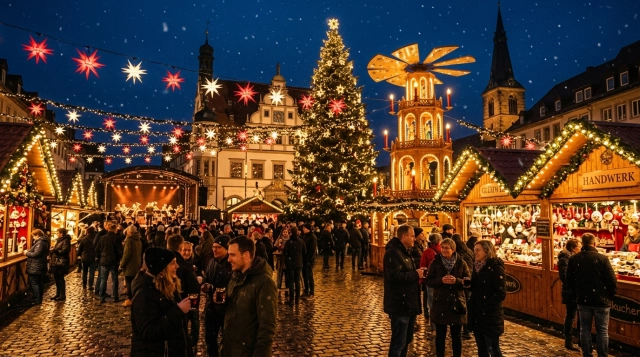 Weihnachtsmarkt der 1000 Sterne Cottbus 2026: Termine und Programm