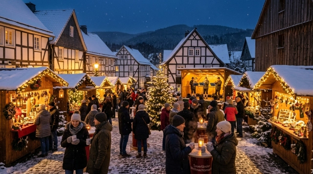 Weihnachtsmarkt Diedenshausen 2026 – Traditioneller Markt im Sauerland