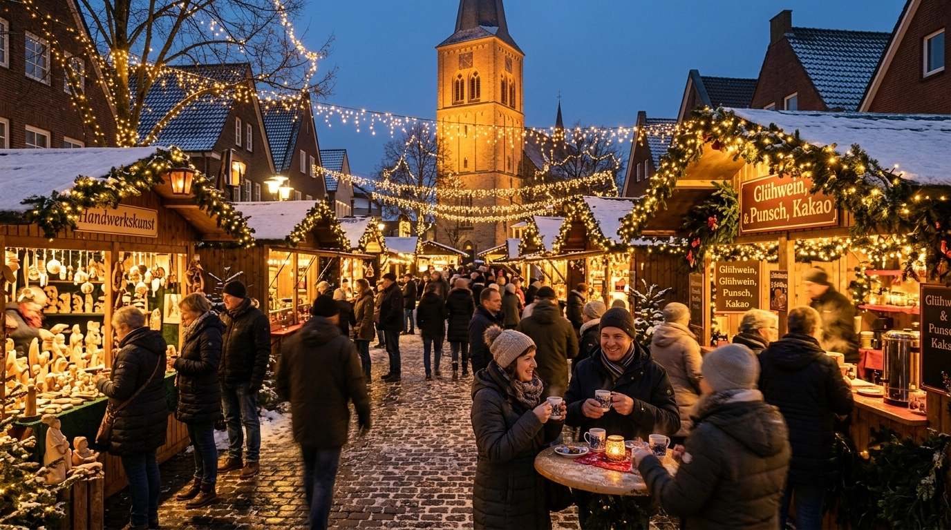 Weihnachtsmarkt Gescher 2026 – Weihnachtszauber im Münsterland