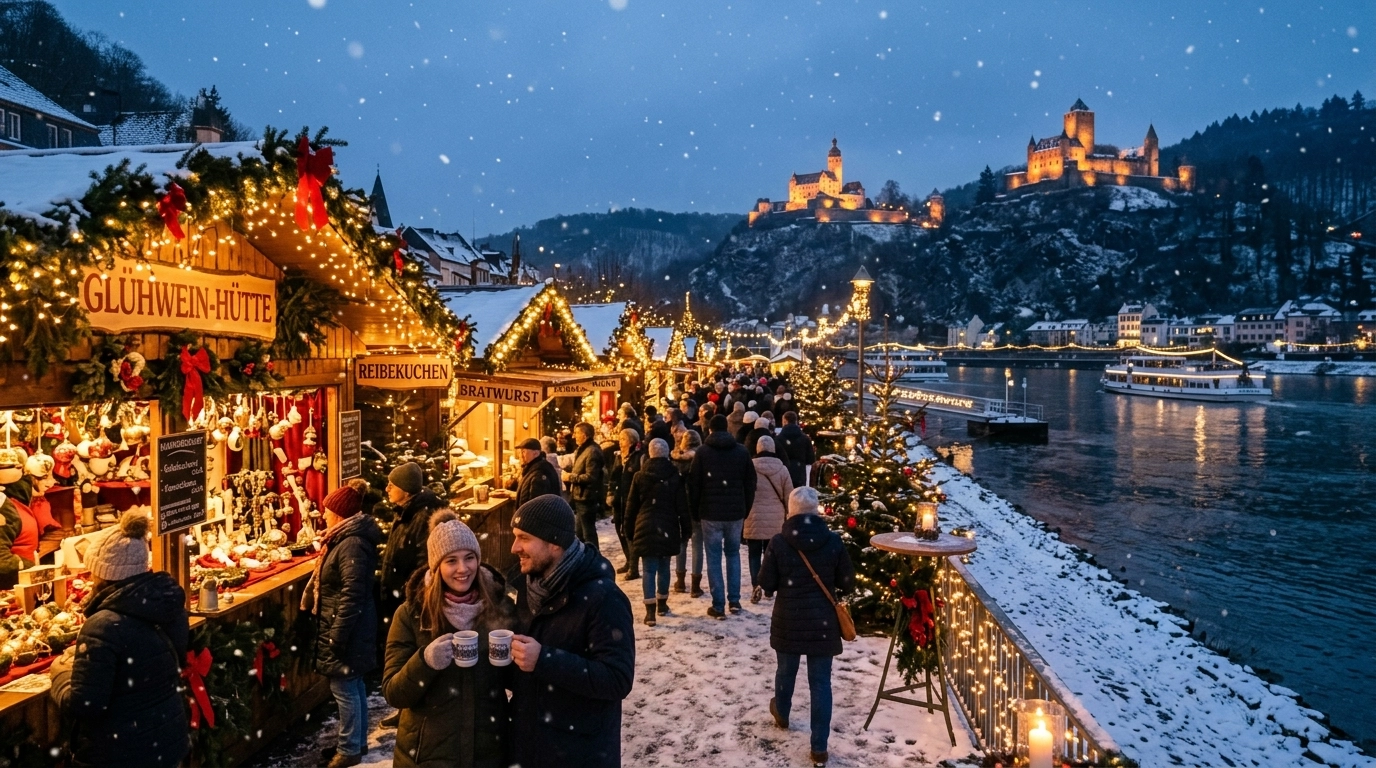 Weihnachtsmarkt in Kamp-Bornhofen (Deutschland) 2026/2027: Termine, Programm & Adventszauber