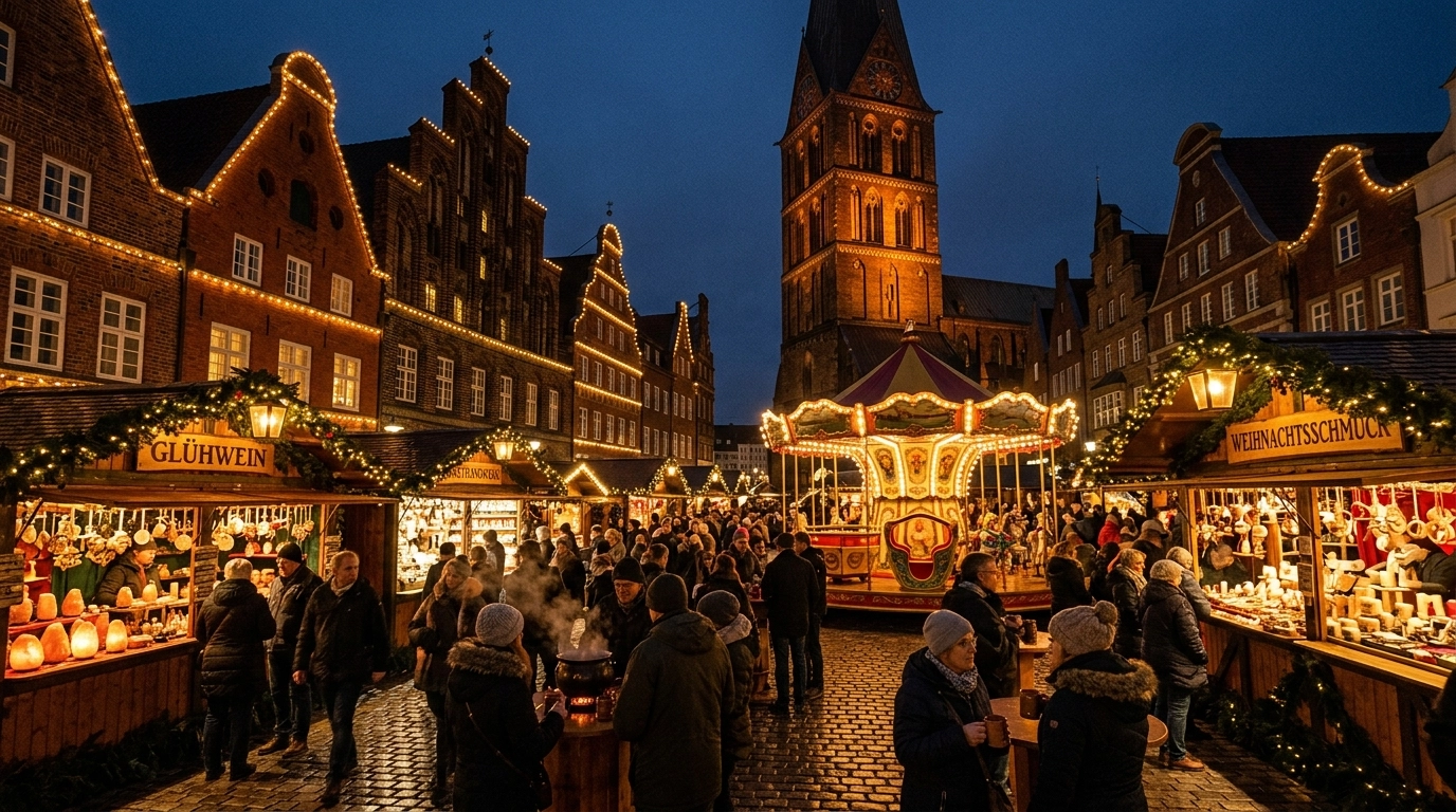 Weihnachtsmarkt Lüneburg 2026 – Alle Märkte der Weihnachtsstadt in der Hansestadt