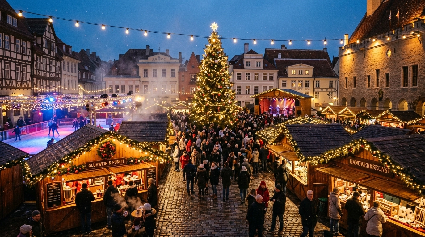 Weihnachtsmarkt Lüttich 2026: Village de Noël in der Altstadt