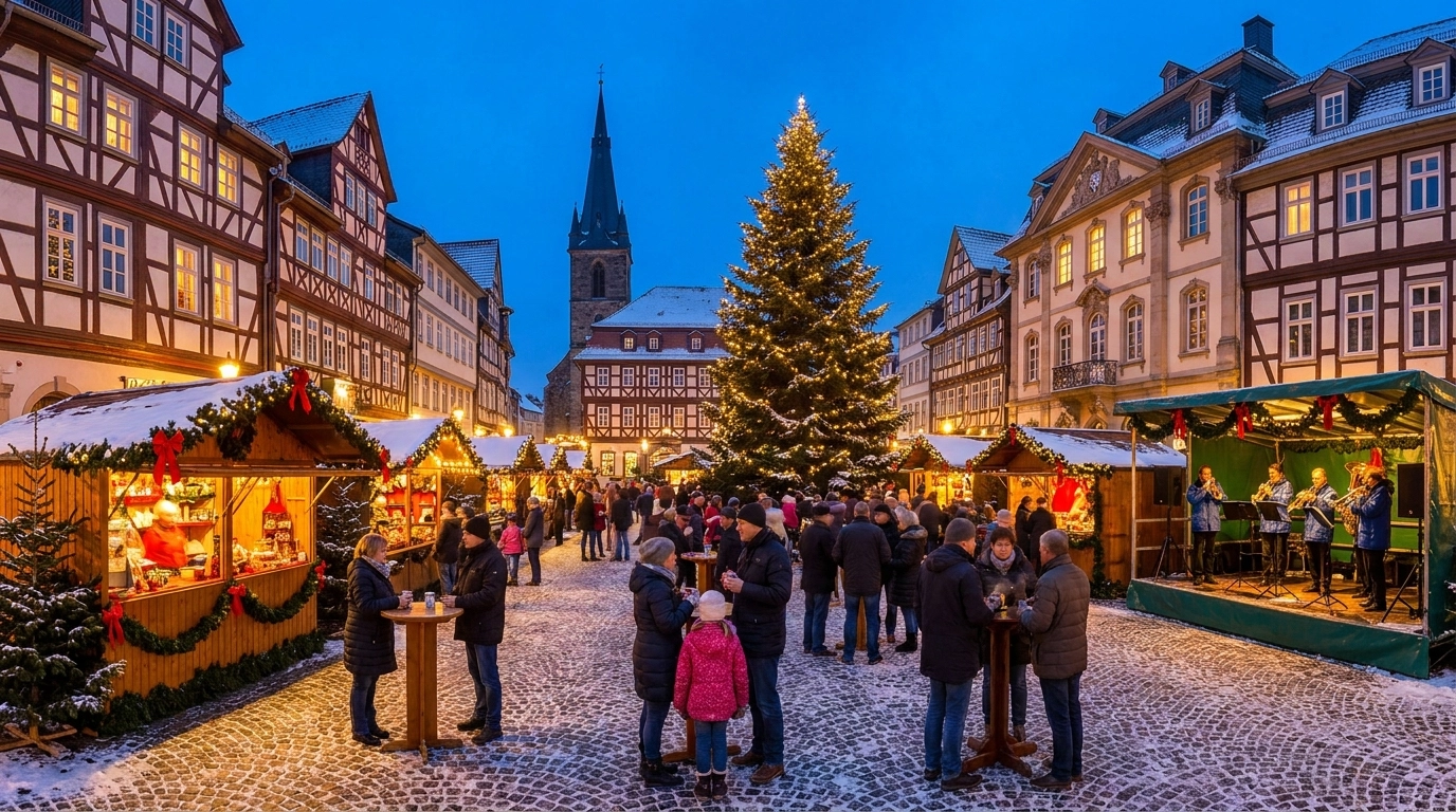 Weihnachtsmarkt Mittweida 2026: Adventsbummel mit Bergparade