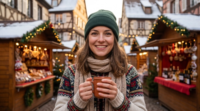 Weihnachtsmarkt Obernai 2026 – Gastronomie, Termine & Elsässische Traditionen