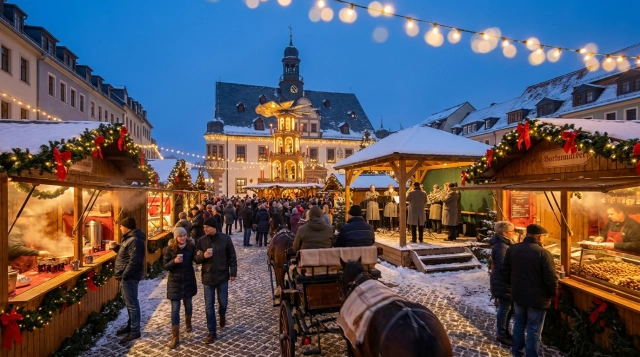 Weihnachtsmarkt Oederan 2026: Advent auf dem historischen Marktplatz