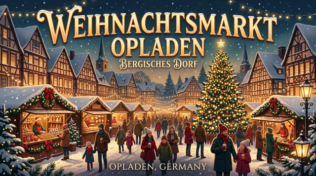Weihnachtsmarkt Opladen 2026/2027 – Bergisches Dorf in Leverkusen