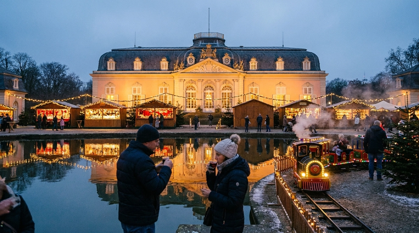 Weihnachtsmarkt Schloss Benrath Düsseldorf 2026