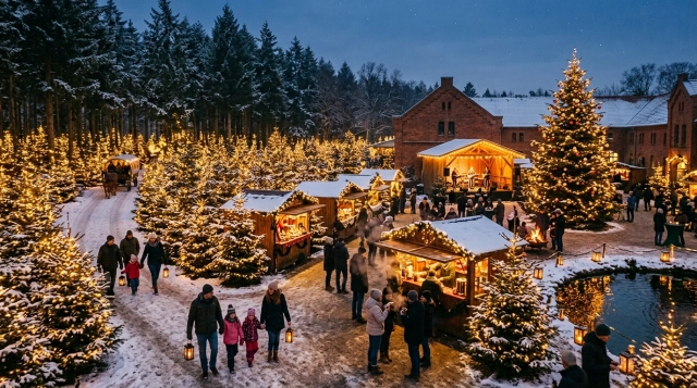 Weihnachtsmarkt in den Späth'schen Baumschulen 2026 – Lichterglanz in Berlin
