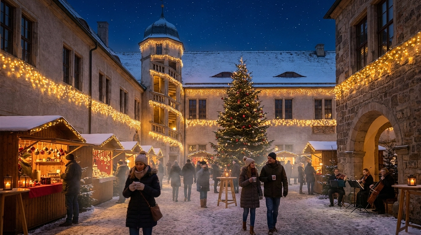 Torgau Weihnachtsmarkt 2026: Dornröschens Schlossweihnacht
