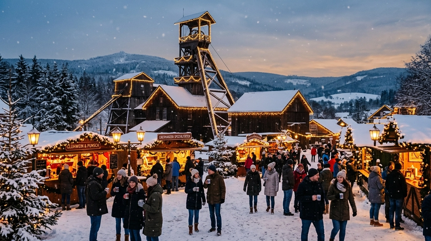 Weihnachtsschicht & Adventsmärkte Clausthal-Zellerfeld 2026 – Bergwerksmuseum & festliche Highlights im Oberharz