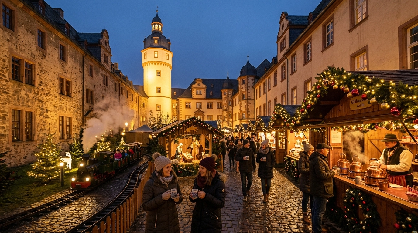 Weihnachtsstadt in Bad Homburg (Deutschland) 2026/2027: Schlossmarkt, Winterzauber und Termine