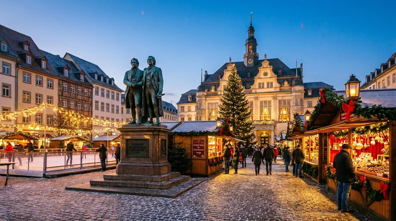 Weimarer Weihnacht 2026: Weihnachtsmarkt in der Klassikerstadt