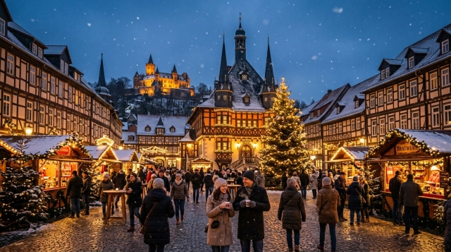 Wernigeröder Weihnachtsmarkt 2026 – Fachwerkzauber unter dem Schloss