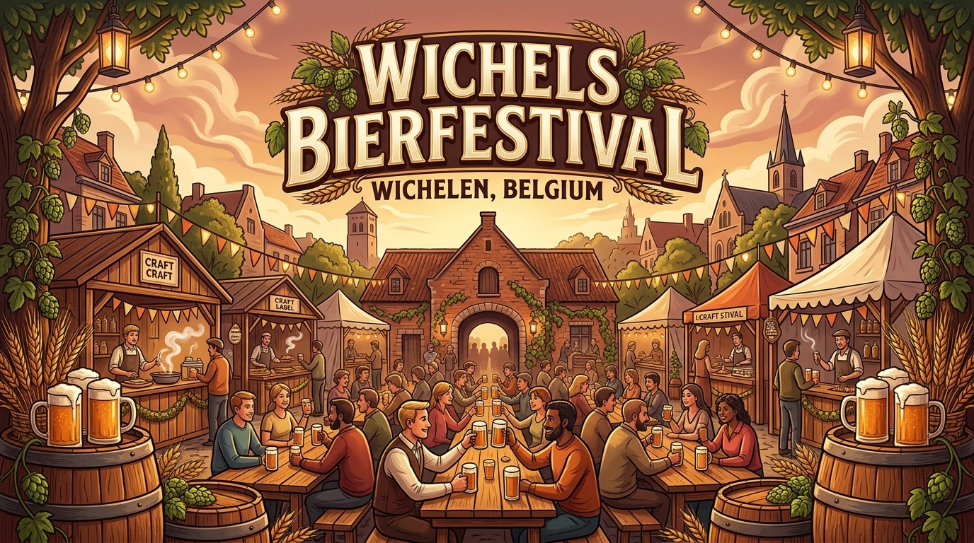 Wichels Bierfestival 2026 in Wichelen (Belgien) – Bierfestival bei Rubbens