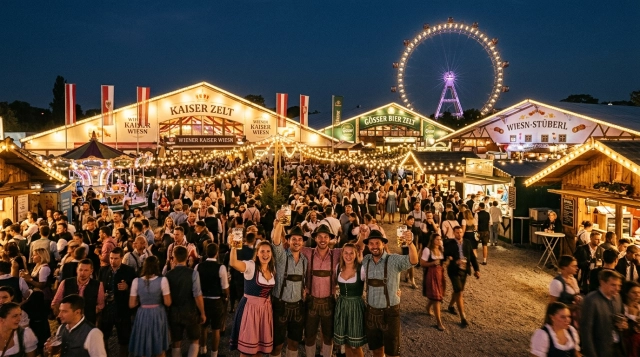 Wiener Kaiser Wiesn 2026 in Wien – Österreichs größtes Oktoberfest im Prater