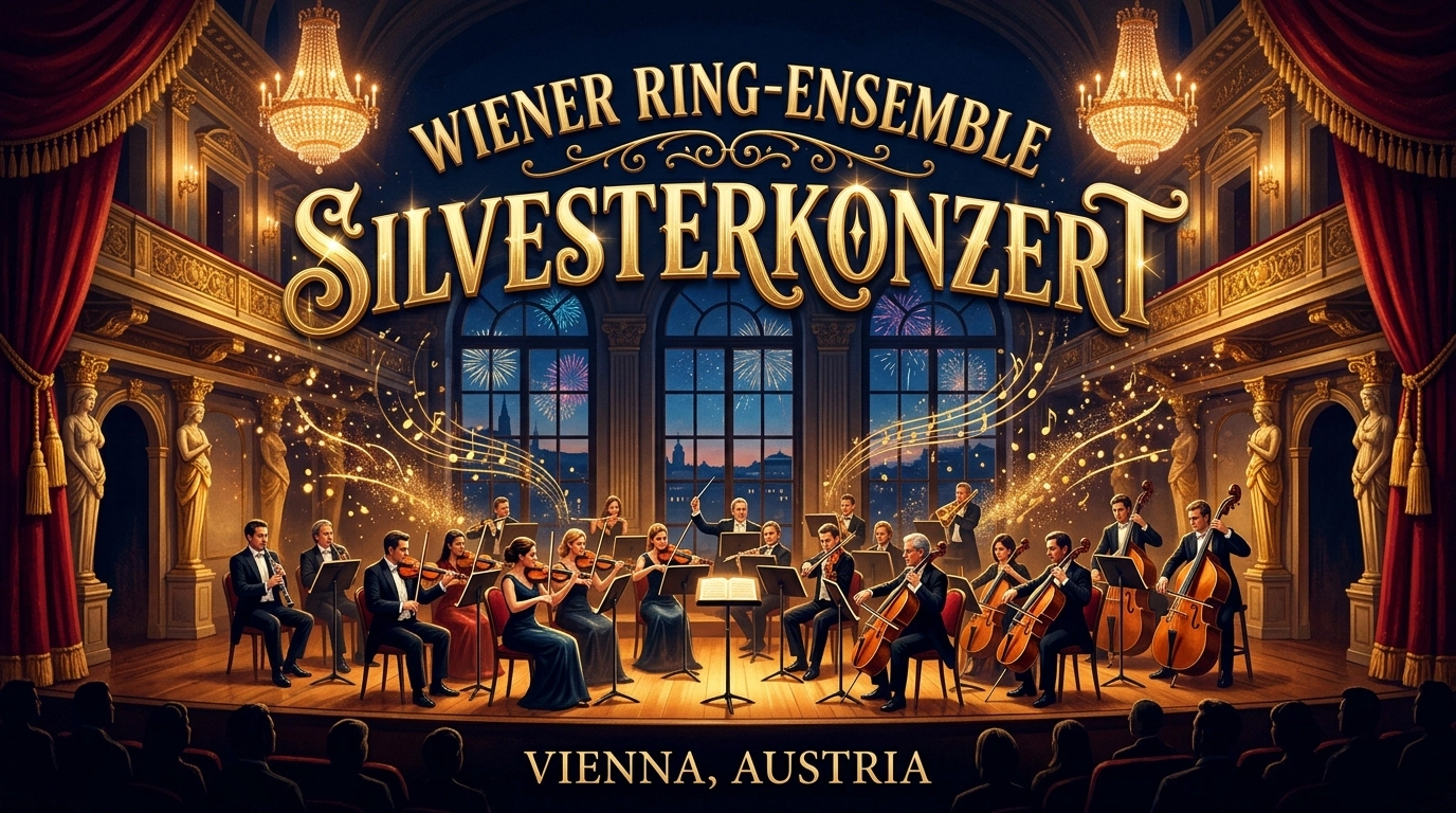 Wiener Ring-Ensemble Silvesterkonzert 2026 – Strauss im Brahms-Saal Wien