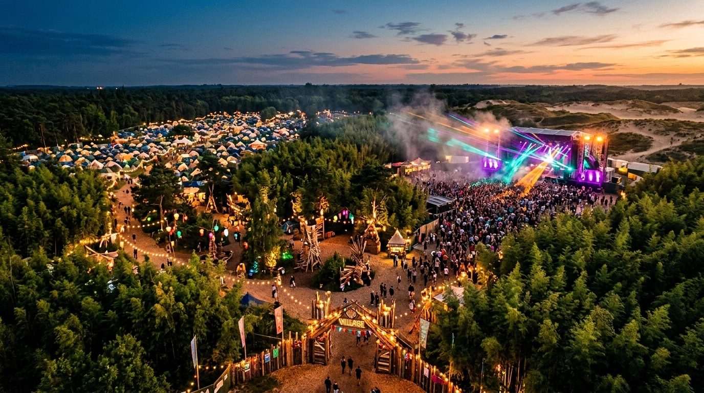 Wildeburg 2027 Kraggenburg: Festival im Bambuswald der Niederlande