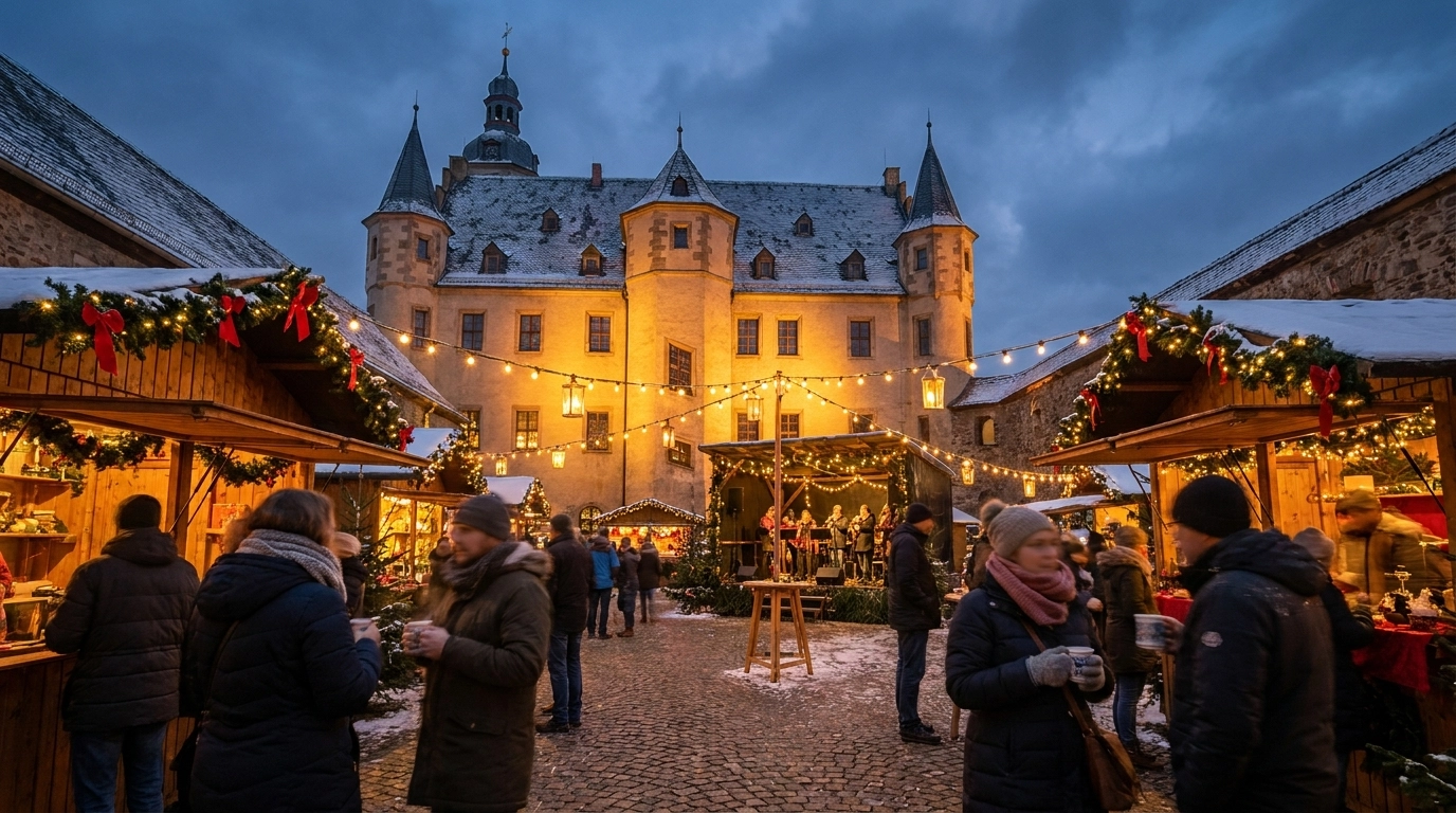 Wildenfelser Weihnachtsmarkt 2026 auf Schloss Wildenfels