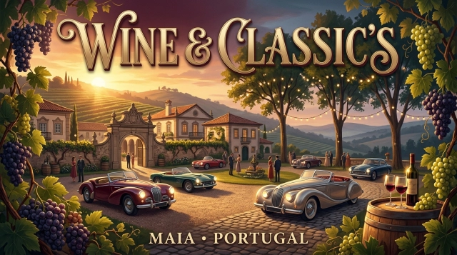 Wine & Classics 2027 – Wein & Oldtimer in Maia