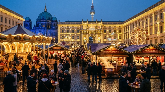 Wintermarkt am Humboldt Forum 2026 – Lichterzauber am Schlossplatz