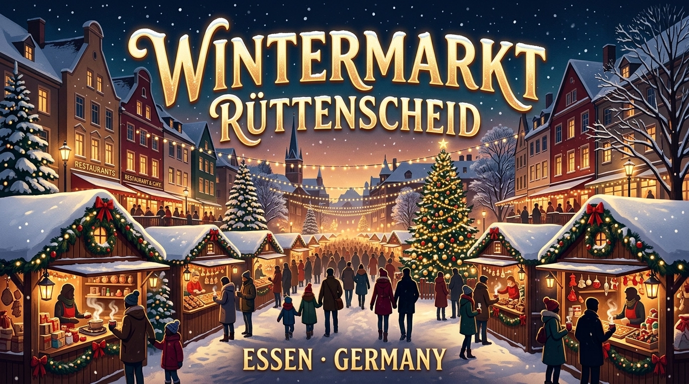 Wintermarkt Rüttenscheid 2026 – Sternstunden am Rüttenscheider Stern in Essen