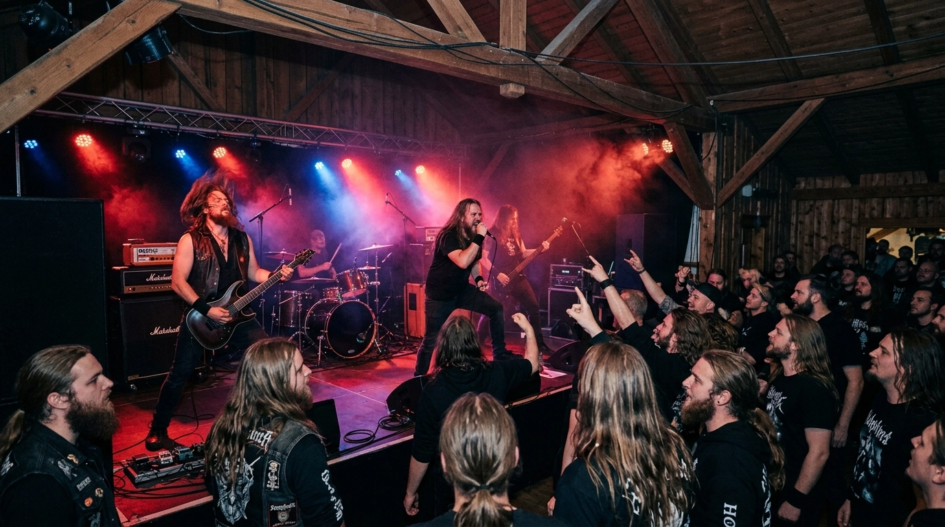 Wolfsnacht im Frankenwald 2026: Metal und Folk Festival in Nordhalben