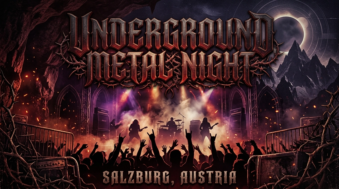 Wolvennest, Bedsore und Vígljós 2026: Underground Metal Abend im Rockhouse Salzburg