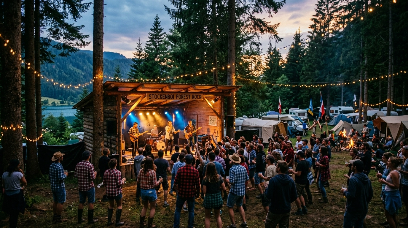 Woodstockenboi 2027 in Stockenboi (Österreich) – Kleines Rockfestival im Wald