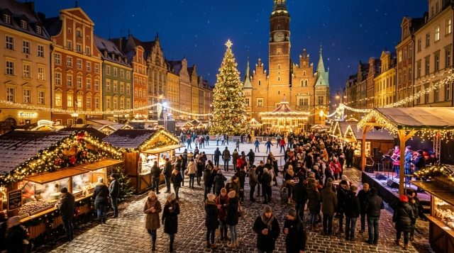 Wrocław Weihnachtsmarkt 2026: Der größte Christkindlmarkt Polens