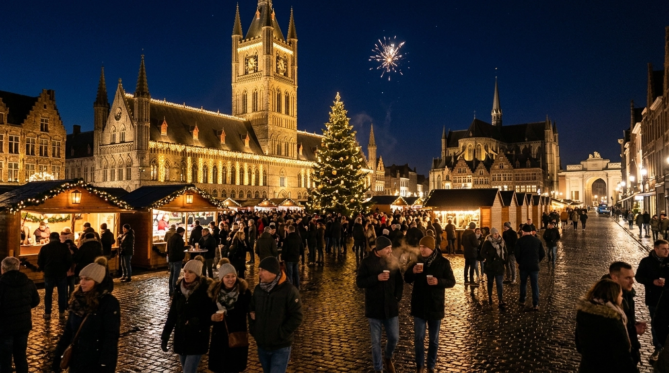 Silvester in Ypres (Belgien) 2026/2027: Feiern, Programm & Events