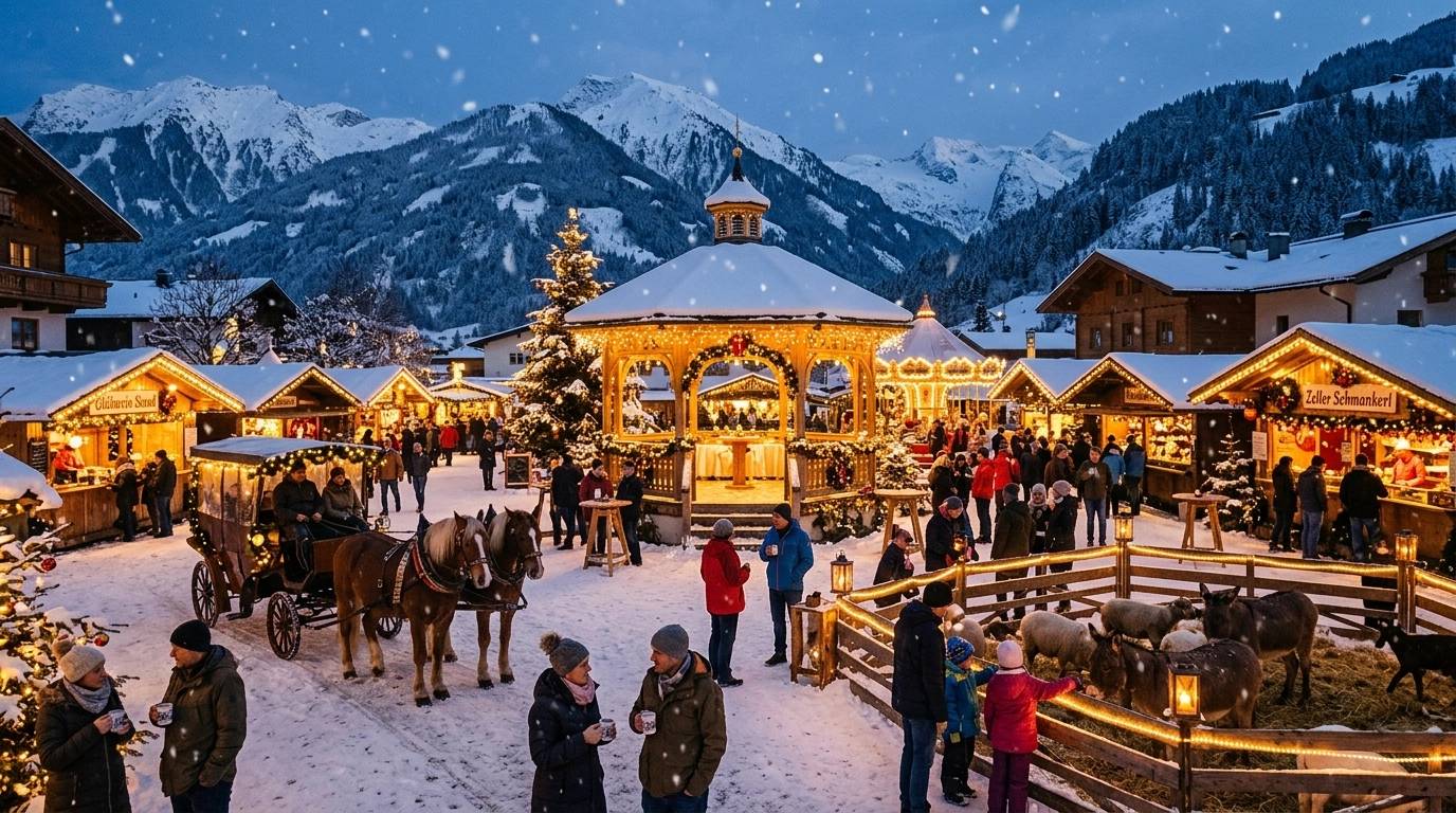 Zeller Weihnachtsmarkt 2026 – Alpiner Weihnachtszauber in Zell am Ziller