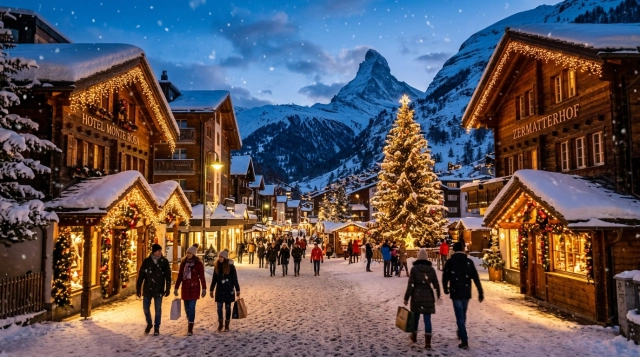 Zermatt Christmas Magic 2026 – Advent Atmosphere at the Matterhorn