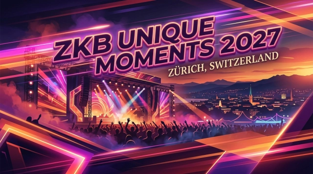 ZKB Unique Moments 2027: Konzertreihe in Zürich